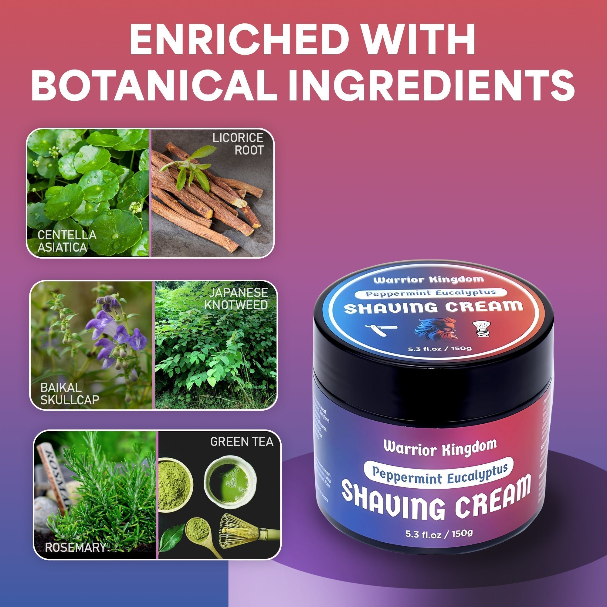 Shaving cream for sensitive skin with tallow-based lather