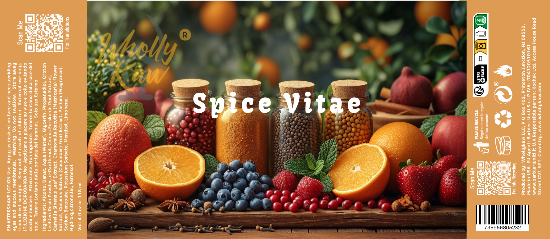 Spice Vitae After Shave Splash