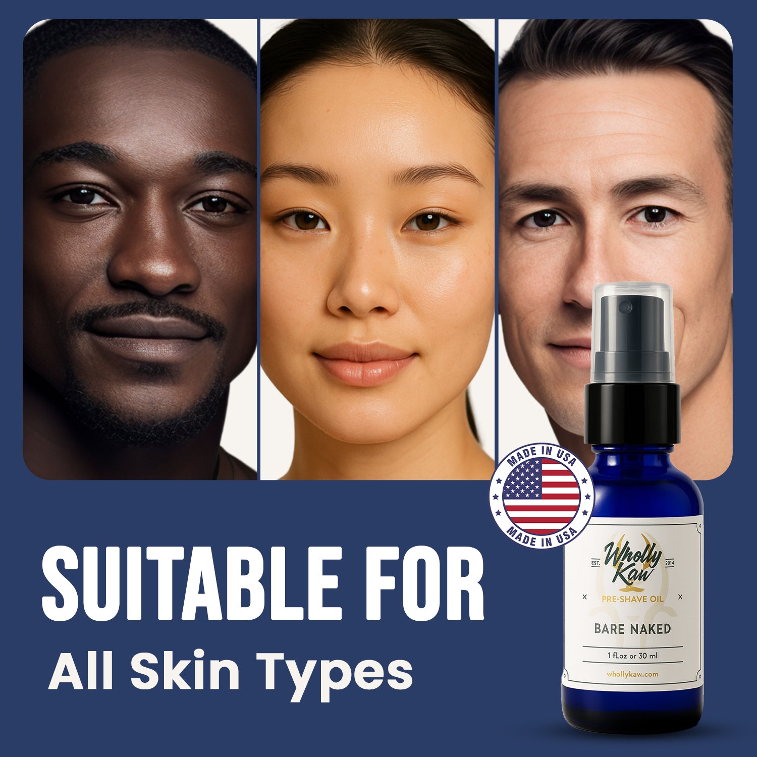 Sensitive skin unscented fragrance free paraben free made in usa green tea glycerin