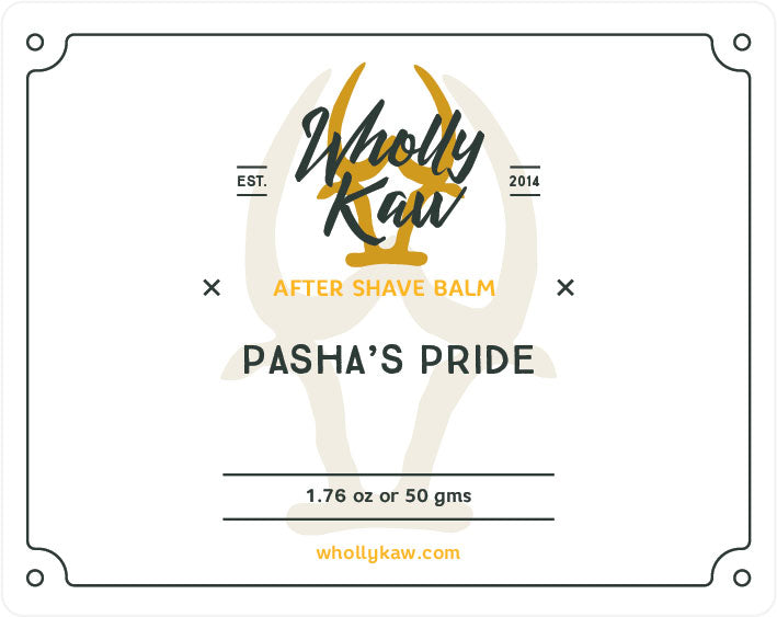 Pasha's Pride After Shave Balm, Alcohol-Free | WhollyKaw