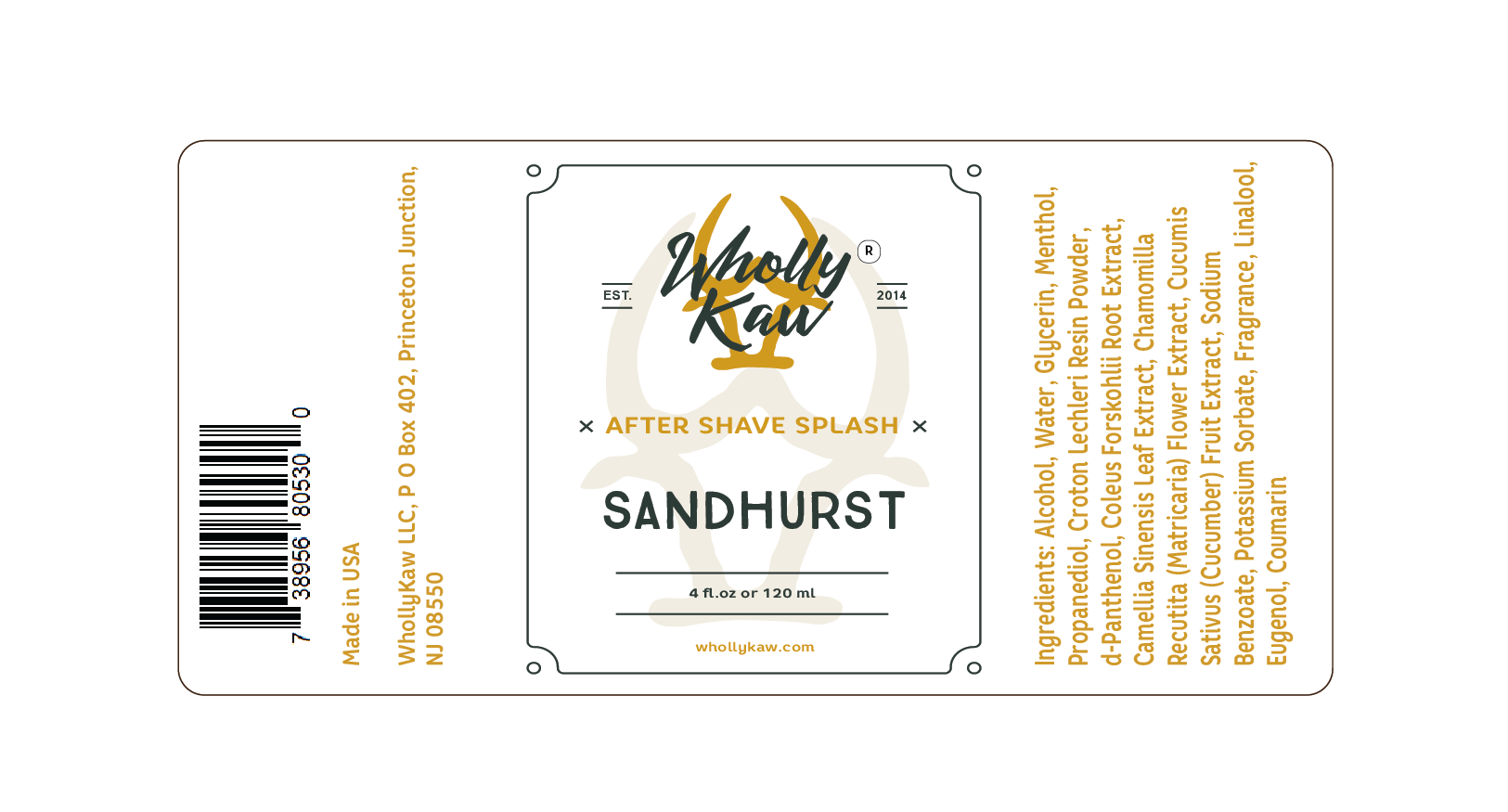 Sandhurst After Shave Splash