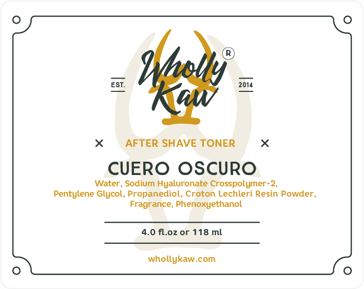Cuero Oscuro After Shave Toner
