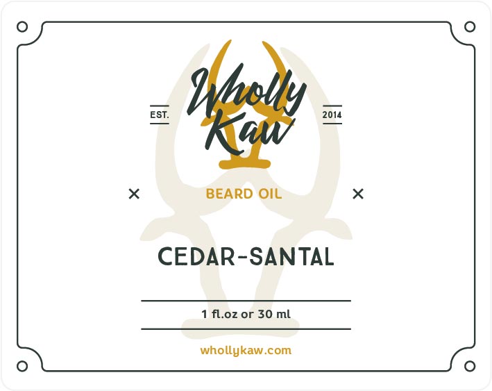 Cedar-Santal Beard Oil