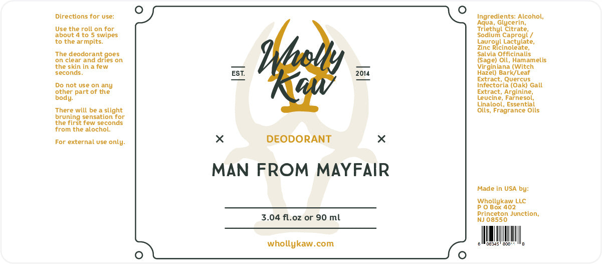Man from Mayfair Deodorant