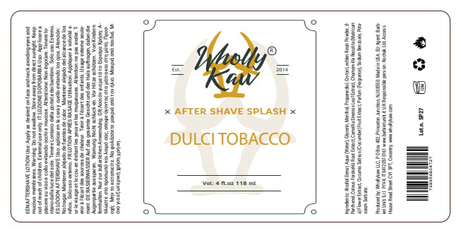 Dulci Tobacco After Shave Splash