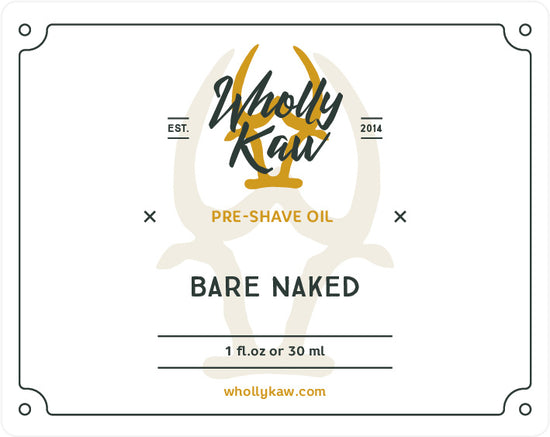 Bare Naked Pre Shave Oil