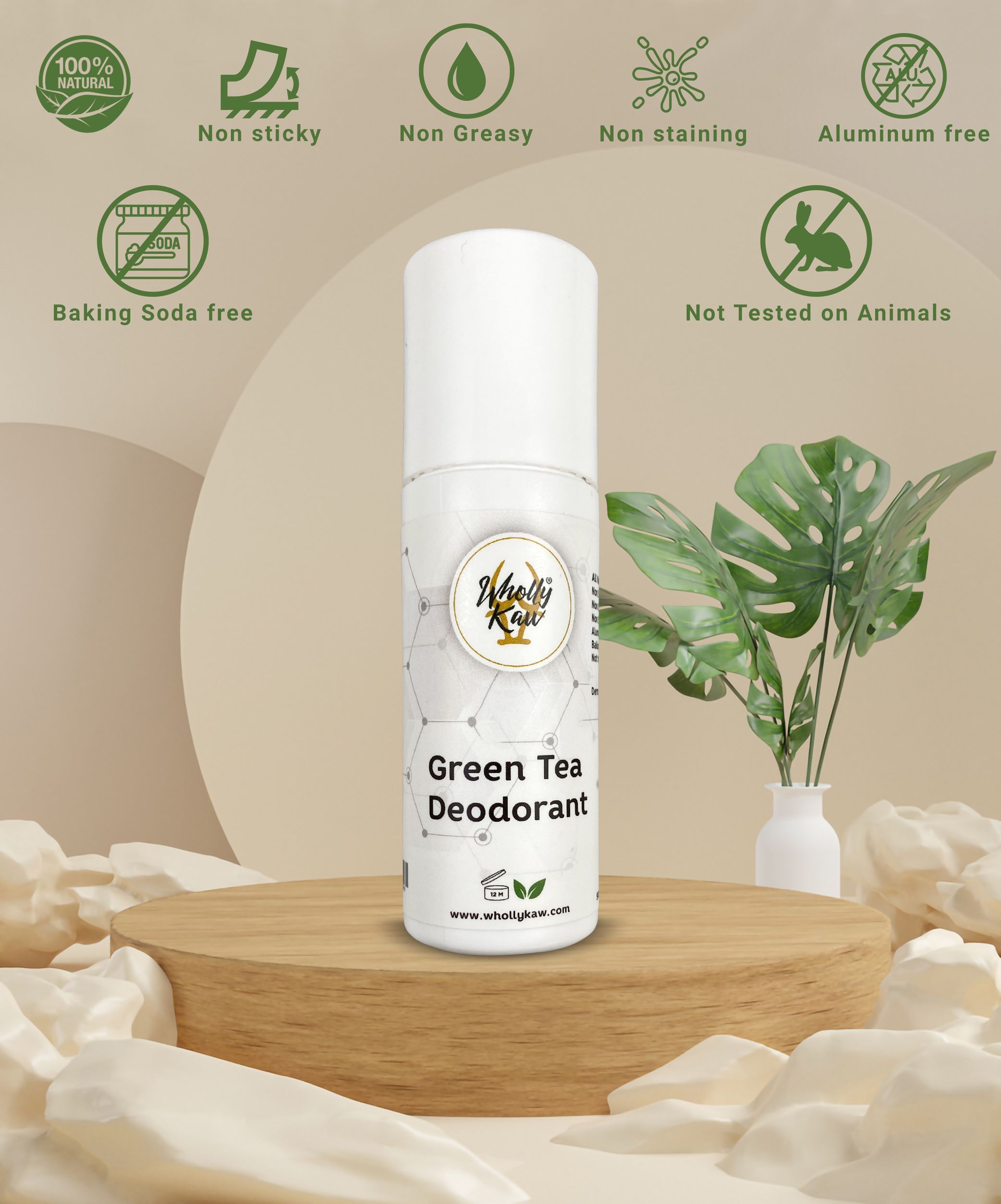 Green Tea Deodorant - Dermatologist Tested
